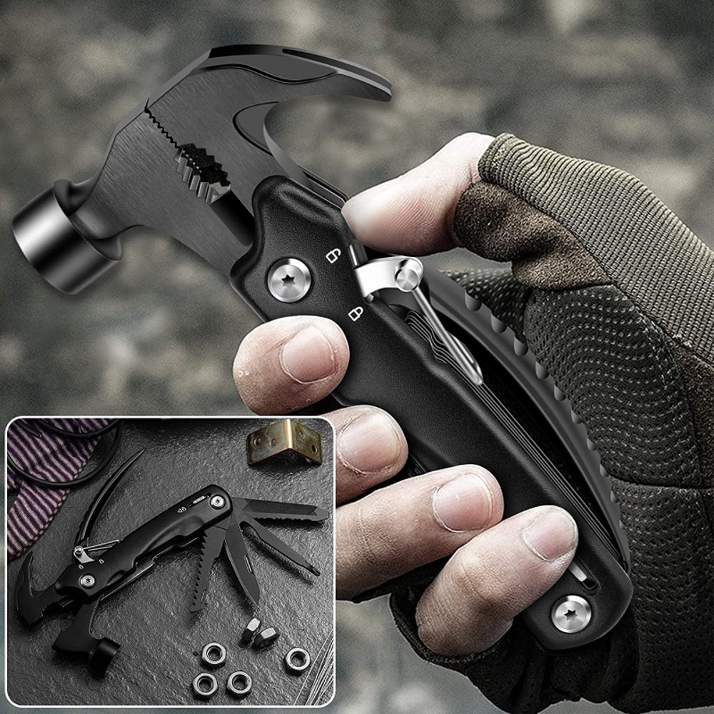 Ultimate Multitool Hammer Portable Survival Gear Camping Tool For Outdoor Adventures 2