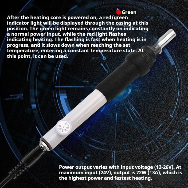 Digital Soldering Iron Kit With Adjustable Temperature Portable Precision Tool 4