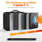 Expandable Fireproof Document Box with Lock Heat Insulated, Waterproof Storage Organizer