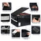 Document Box with Lock Waterproof File Organizer Safe Storage Case