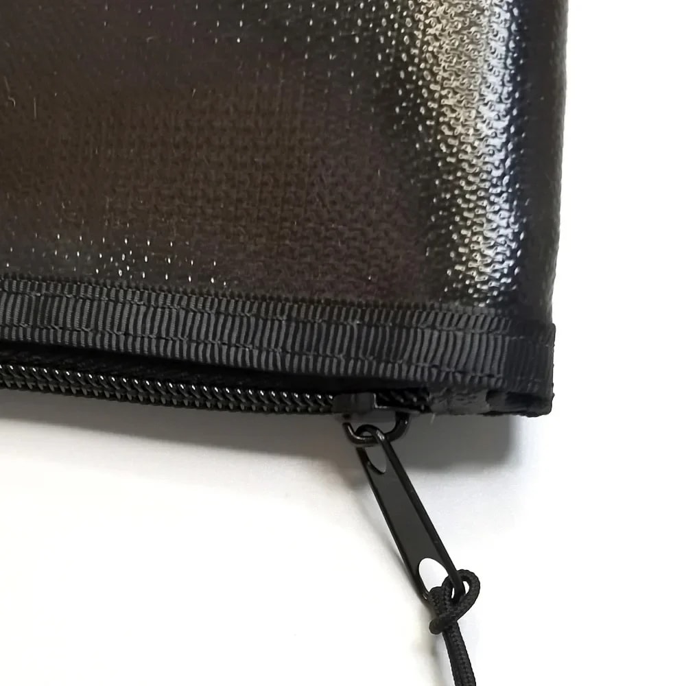 Flame Resistant Waterproof Money Bag Fireproof Document Pouch For Cash Deposit Storage 1