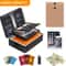 Premium Document Box With Lock Layer Waterproof Storage Case Portable Secure 10