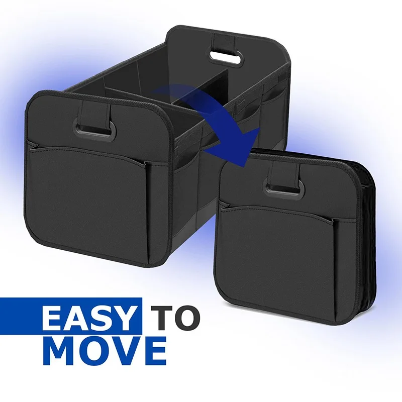 Premium Foldable Storage Box Large Capacity Oxford Cloth Car Trunk Organizer 3