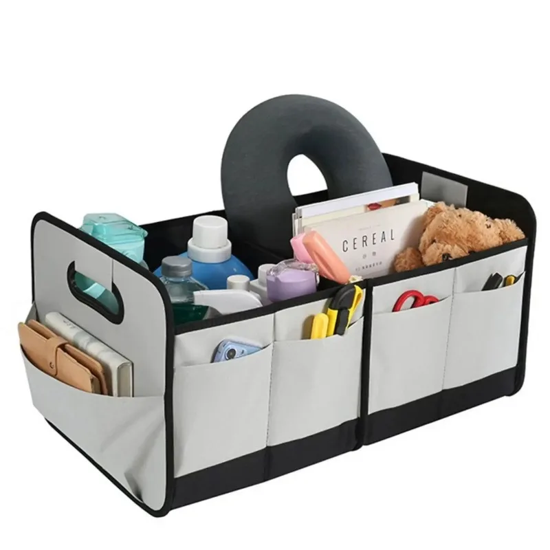 Premium Foldable Storage Box Large Capacity Oxford Cloth Car Trunk Organizer 6