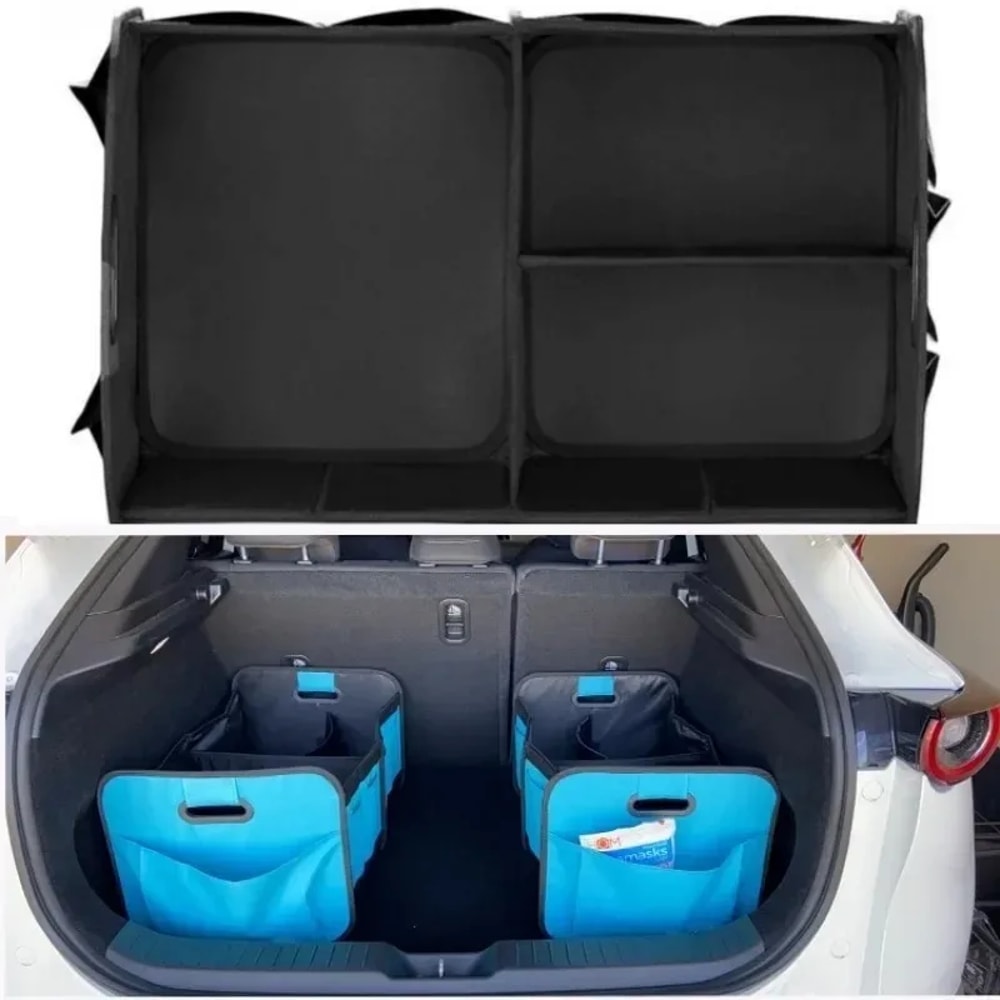 Premium Foldable Storage Box Large Capacity Oxford Cloth Car Trunk Organizer 7