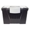 Letter Legal File Storage Box With Organizer Lid Durable Plastic File Storage Box For Hanging Fold 1