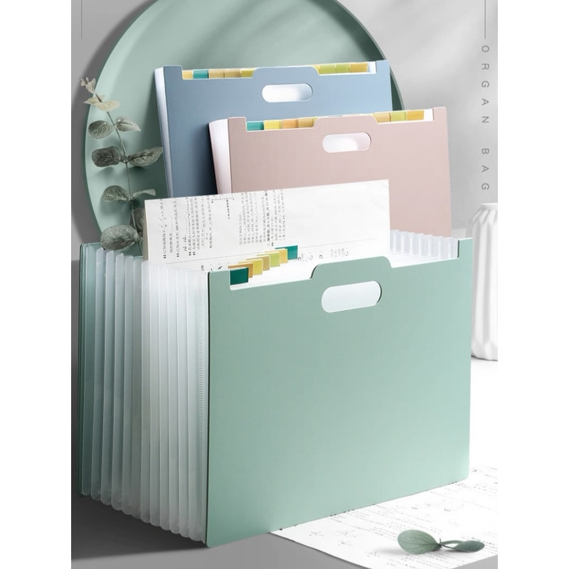 Expanding File Folder Accordion File Organizer For Letter Documents Multi Pocket 4