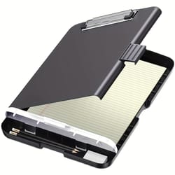 document organizer box with pen slot & desktop writing board durable desktop file storage box