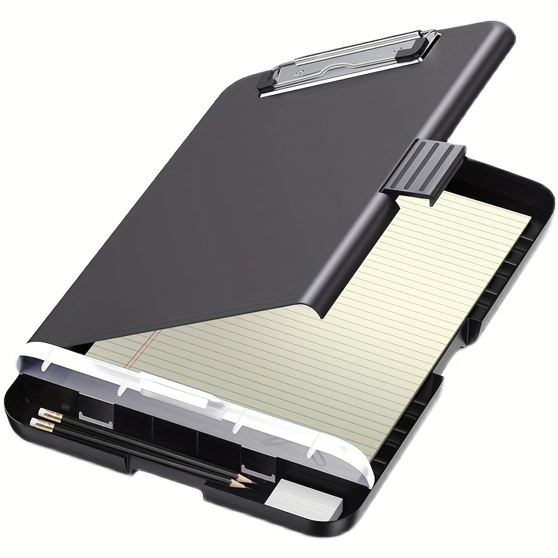 Document Organizer Box With Pen Slot Desktop Writing Board Durable Desktop File Storage Box 0