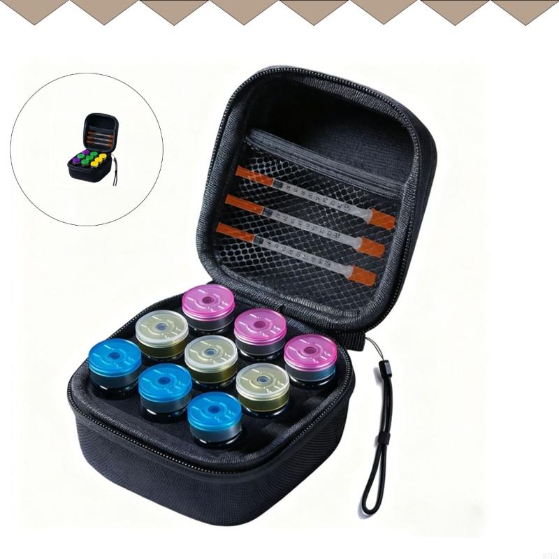 Cooling Vial Storage Box Portable Refrigerator Vial Organizer Protector Case For Safe Home Travel 5