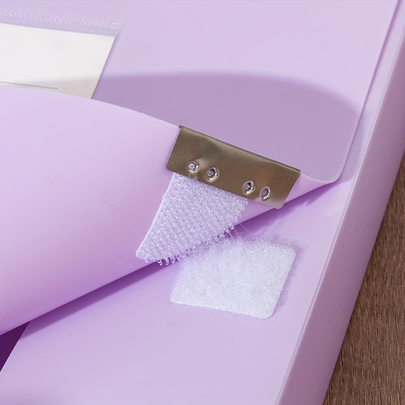 Pastel Snap Closure Plastic File Folders Durable Document Organizer Set For Office School 6