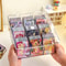 Transparent Trading Card Storage Box With Flip Lid Card Organizer Case 2