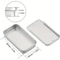 Sliding Lid Metal Storage Tin Set Compact Jewelry Organizer Boxes 2