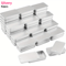 Sliding Lid Metal Storage Tin Set Compact Jewelry Organizer Boxes 3