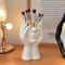 Creative Human Body Makeup Brush Holder Artistic Desk Organizer 6