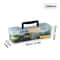 Transparent Portable Toolbox Organizer Large Capacity Durable Plastic Tool Storage Box 3