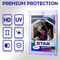 Premium Magnetic Card Holder One Touch Trading Card Protector UV Safe Display Case 2