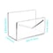 Acrylic Desk Organizer Mail Holder Clear Desktop File Sorter Rack 2