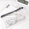 Clear Waterproof Pencil Case Set Transparent PVC Storage Pouch For Travel Makeup Office Essentials 6