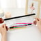 Clear Waterproof Pencil Case Set Transparent PVC Storage Pouch For Travel Makeup Office Essentials 4