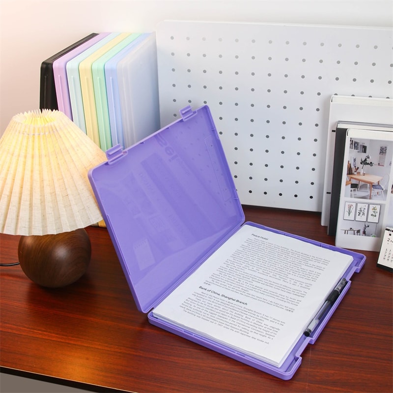 Large Capacity Document Storage Box For Students And Certificates Organizer Folder Case 5