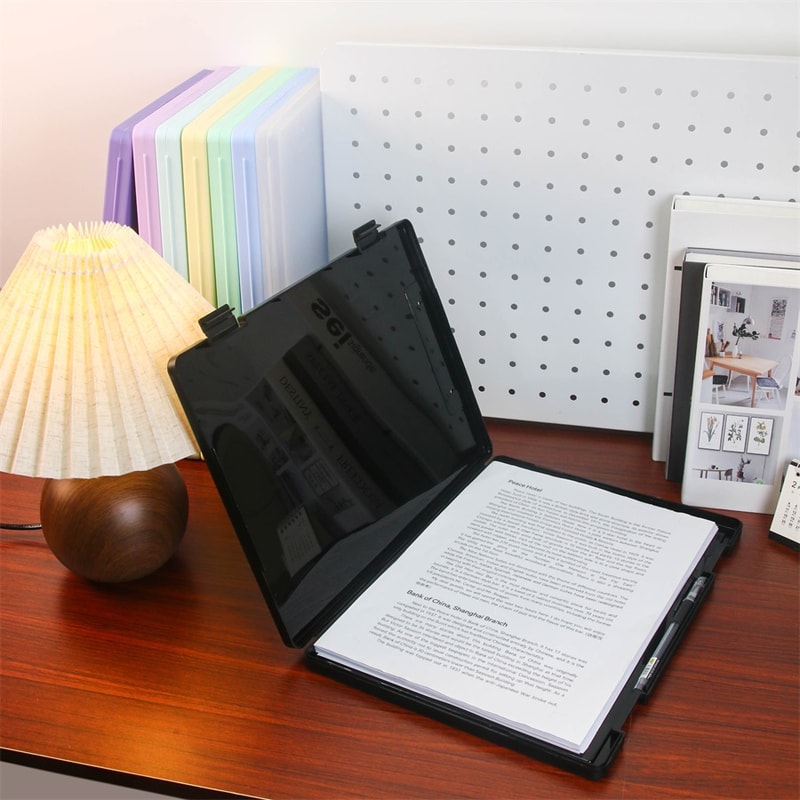 Large Capacity Document Storage Box For Students And Certificates Organizer Folder Case 10