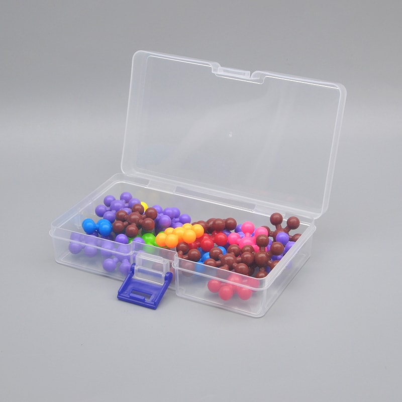 Transparent Organizer Lock Box Small Storage Case For Fishing Tackle Accessories 1