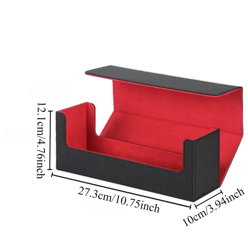 Magnetic Trading Card Storage Box Organizer For Cards Durable Deck Case Protector 5