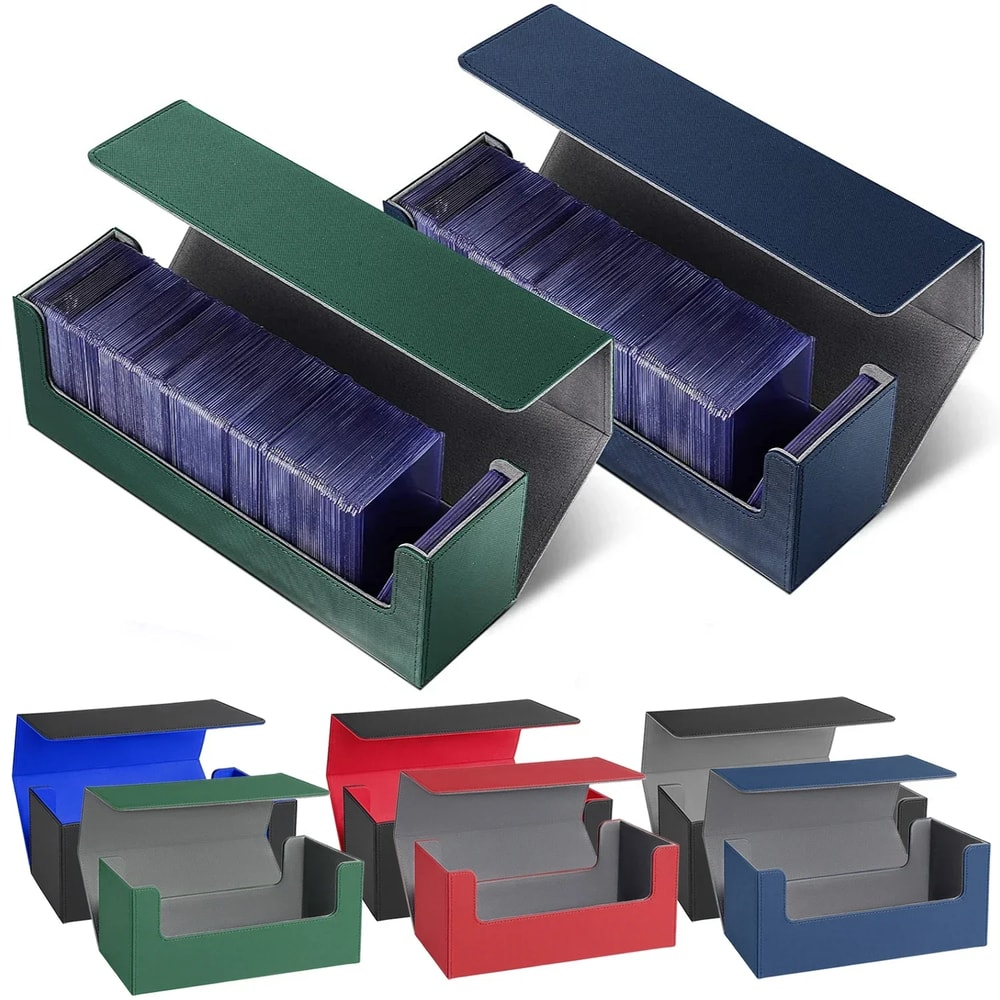 Magnetic Trading Card Storage Box Organizer For Cards Durable Deck Case Protector 2