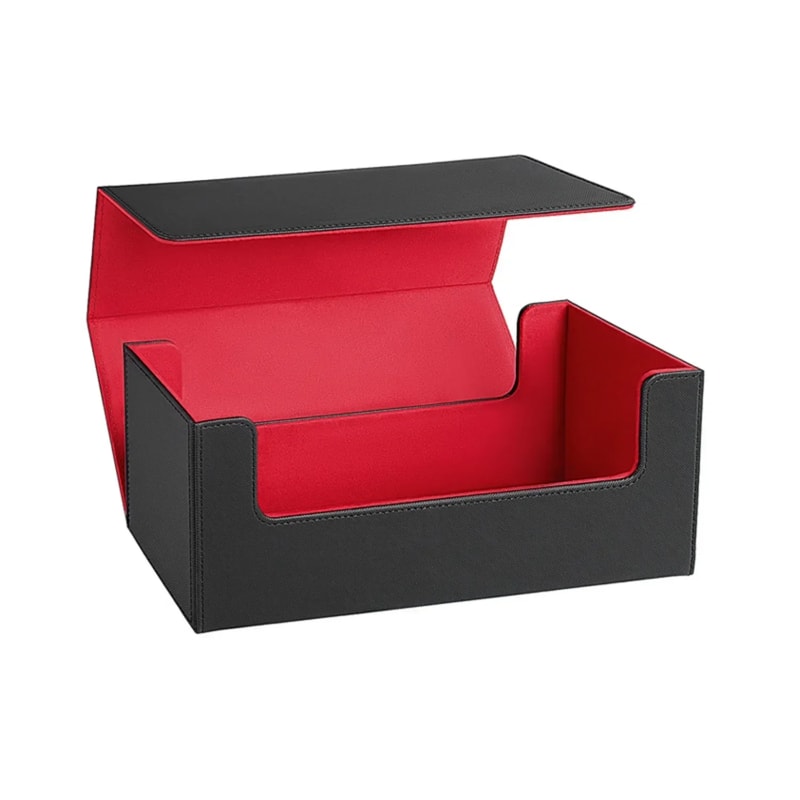 Magnetic Trading Card Storage Box Organizer For Cards Durable Deck Case Protector 0