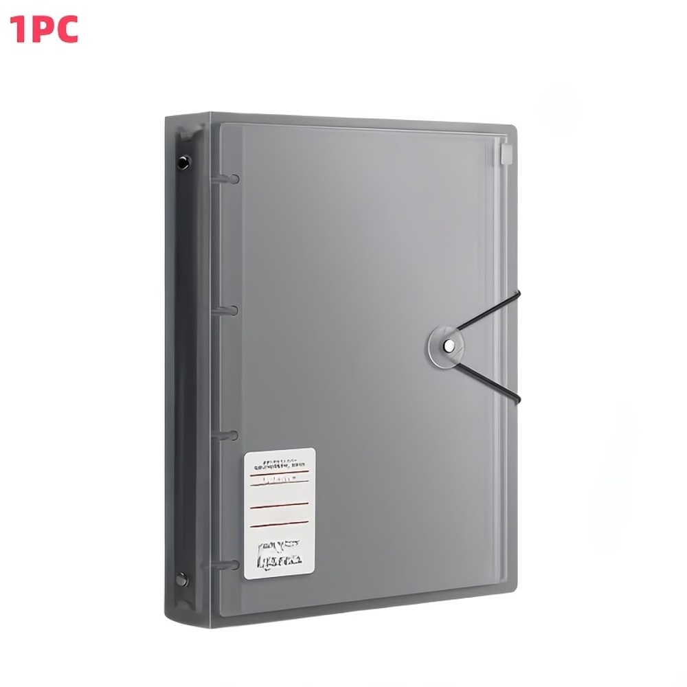 Waterproof Zipper File Organizer Bag For Documents Makeup School Storage 6