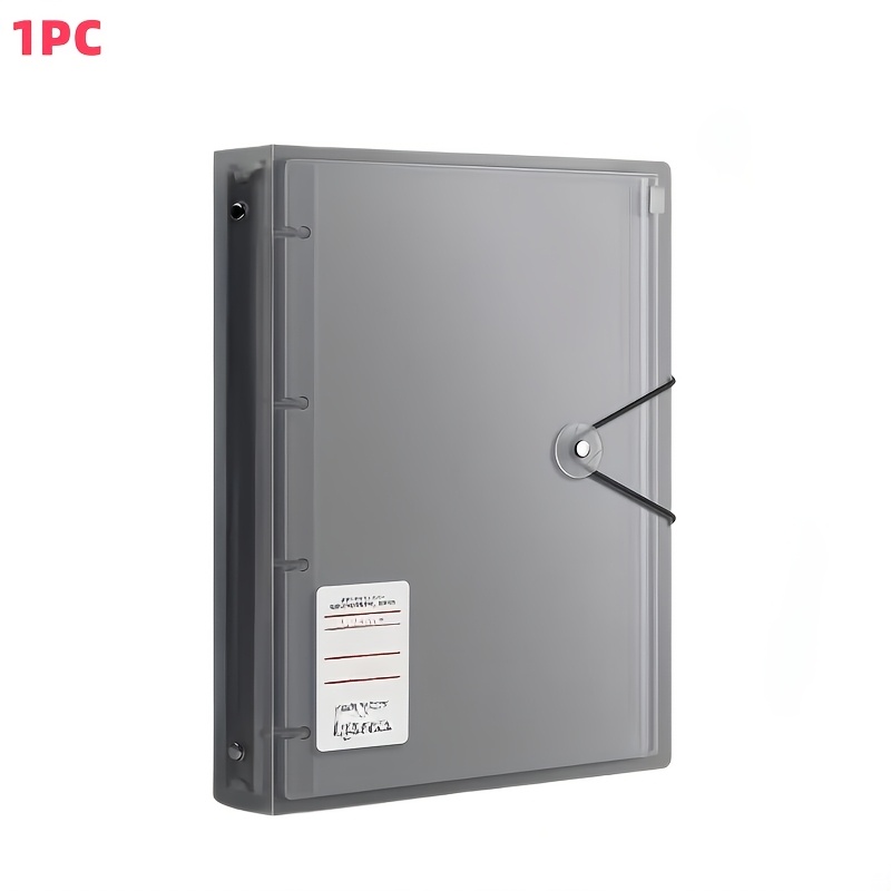 Waterproof Zipper File Organizer Bag For Documents Makeup School Storage 6