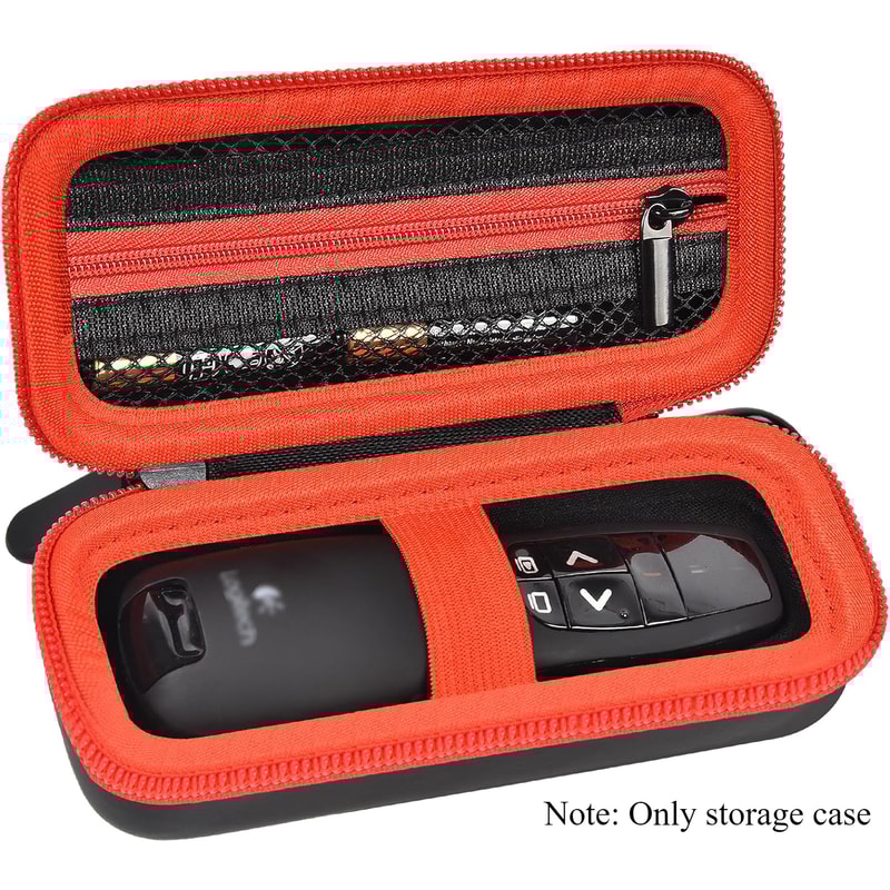 Logitech Hard Shell Travel Case With Organizer Pocket Clip 1