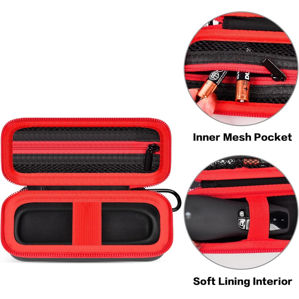 Logitech Hard Shell Travel Case With Organizer Pocket Clip 3