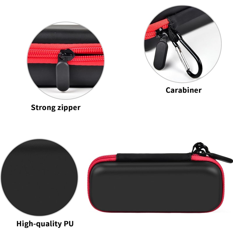 Logitech Hard Shell Travel Case With Organizer Pocket Clip 4