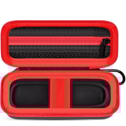 logitech hard shell travel case with organizer pocket & clip