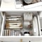 Clear Stackable Makeup Organizer Set Drawer Dividers For Cosmetics Desk Storage 3