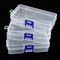 Lockable Clear Mini Storage Box Set For Jewelry Organizer Small Items Travel Storage 6