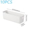 Stackable Storage Organizer Bins For Kitchen Fridge Desktop Multi Purpose Drawer Box Set 4