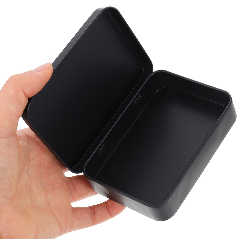 Portable Metal Card Storage Box For Poker Trading Cards Organizer Case 1