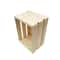 Mini Wooden Storage Basket Organizer For Desktop Decor DIY Crafts 4