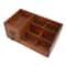 Vintage Wooden Desk Organizer With Drawers Multi Layer Retro Makeup And Desktop Storage Cabinet 1