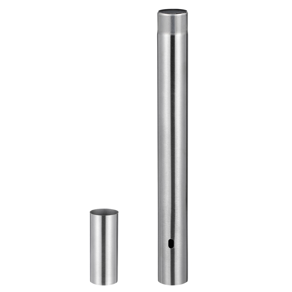 Stainless Steel Certificate Storage Tube Waterproof Document Holder Organizer 0