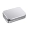 Compact Metal Storage Tin Portable Mini Container Box with Lid for Travel & Home