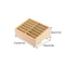 Wooden Phone Storage Organizer Box With Slots Large Capacity Classroom Mobile Phone Holder 3