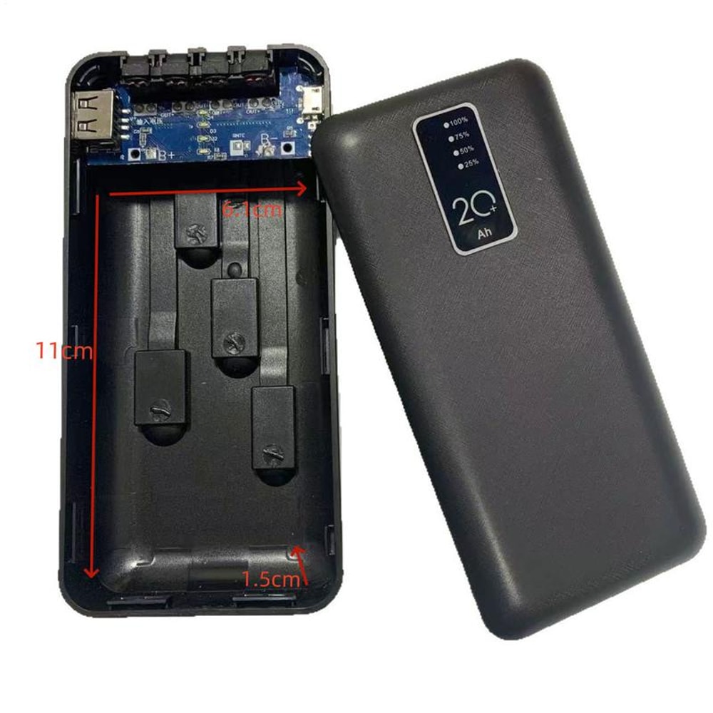 Hidden Fake Power Bank Safe Box Secret Storage For Cash Jewelry Travel Security 1