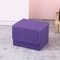 Premium PU Leather Trading Card Storage Box Portable Card Organizer Case 5