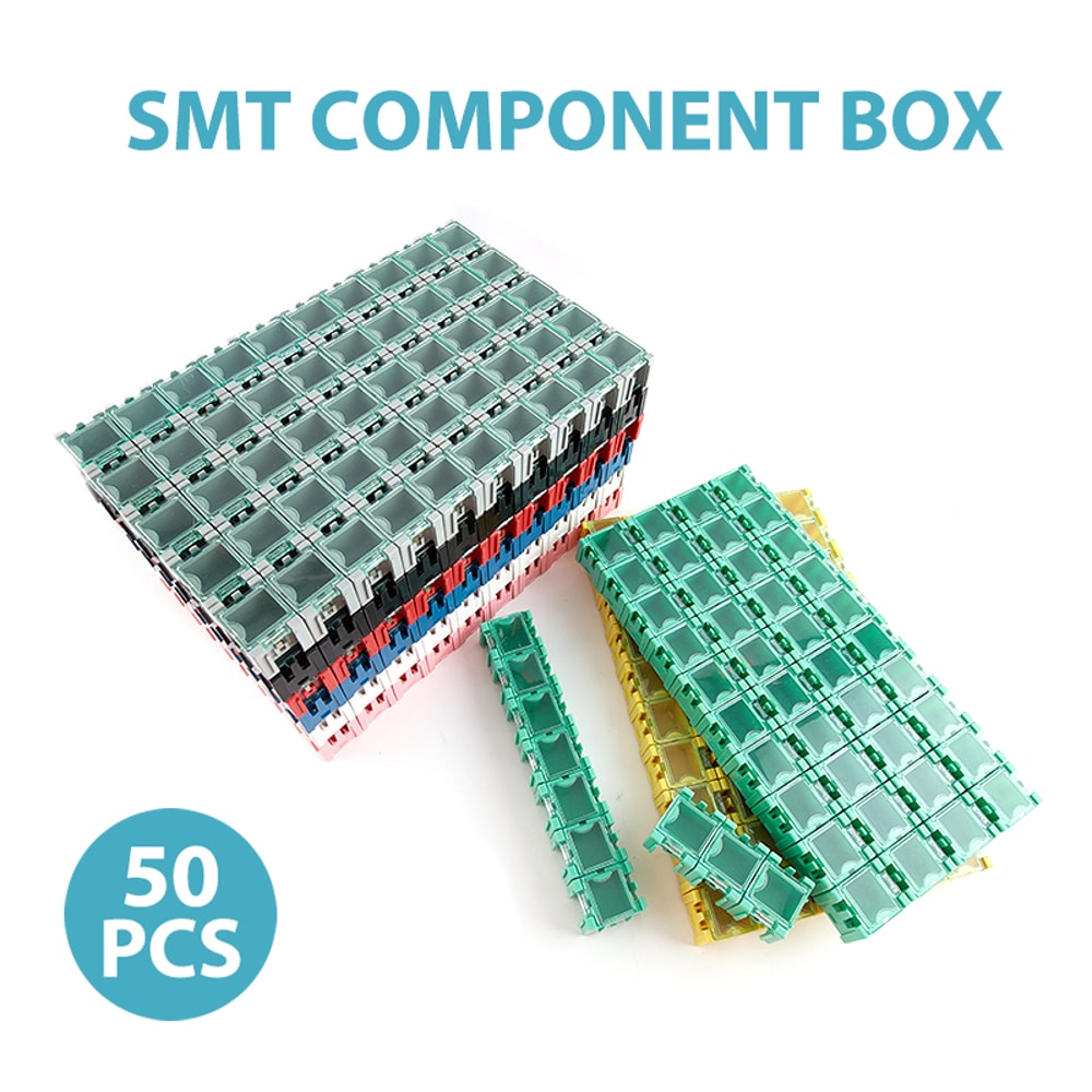 SMD Component Mini Storage Box Organizer Compact Electronic Parts Case 10