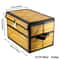 Large Pixel Style Storage Chest With Handles Foldable Clothes Blanket Organizer 3