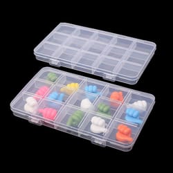 premium transparent storage box for jewelry, makeup & accessories
